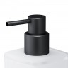 Стеклянный диспенсер для жидкого мыла с настенным держателем черный AM.PM Gem A9036922