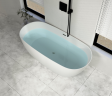 Акриловая ванна Cerutti Spa D'lseo CT7390 170x75, отдельностоящая