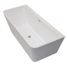 Акриловая ванна Cerutti Spa LUGANO 9344 170x75, отдельностоящая