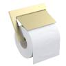 Держатель для туалетной бумаги с крышкой Timo Petruma 15242/17 Золото матовое